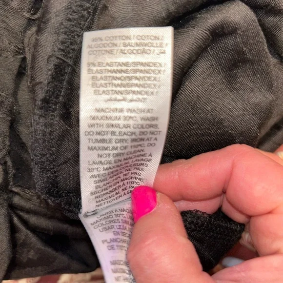 NWOT - Edikted Black Shredded Mini Dress with Plunge Neckline - Picture 10 of 11